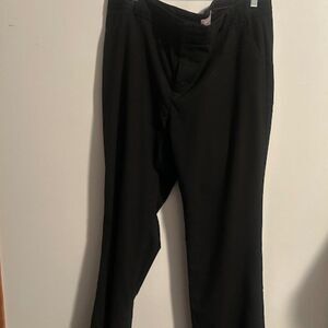 Banana Republic Martin Fit Black flare trousers, size 14